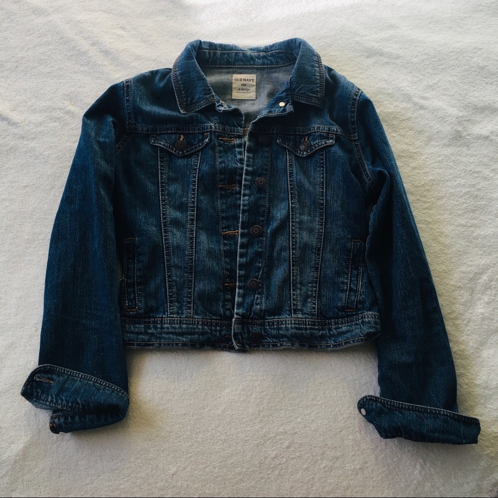 CROP JEAN JACKET